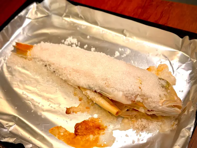 香茅檸檬鹽焗馬頭魚