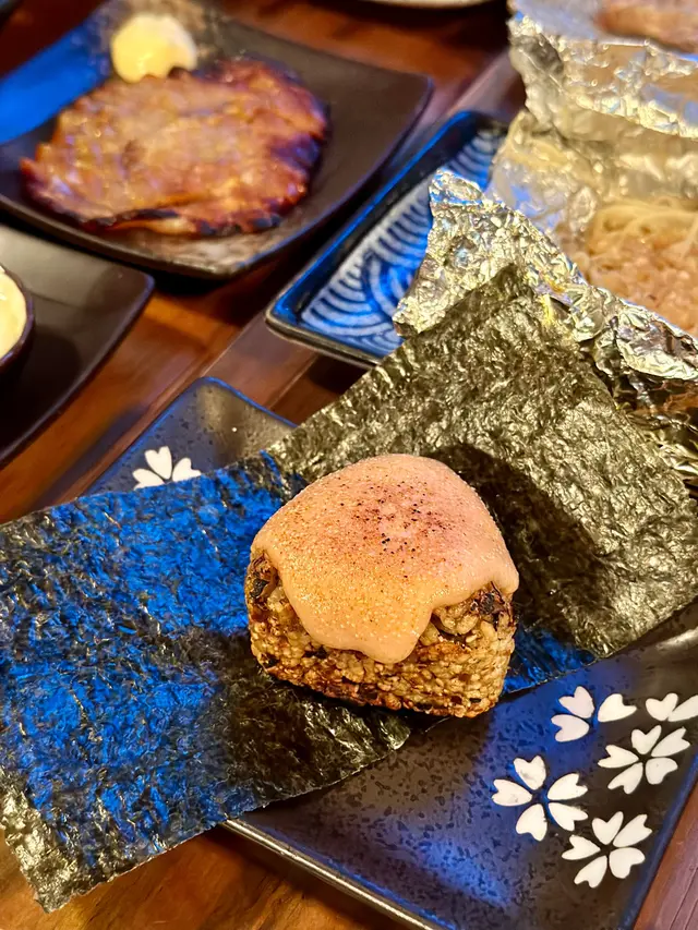 明太子燒飯團