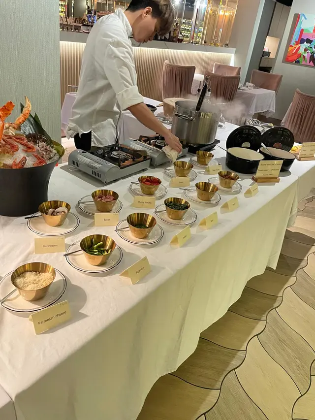 Live Homemade Pasta Station