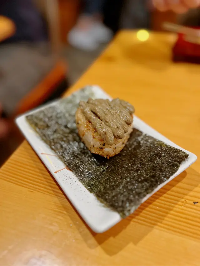 蟹膏燒飯團