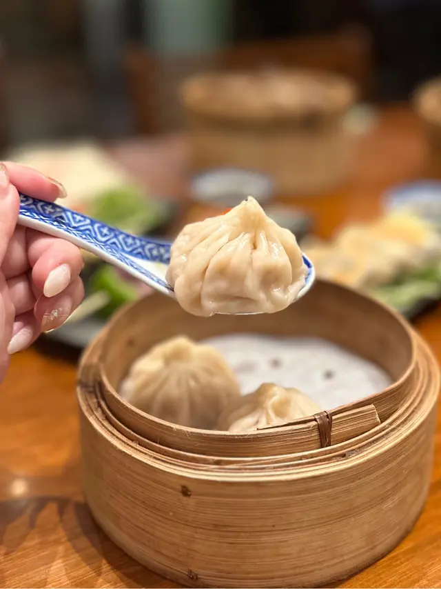 薑汁素肉小籠包