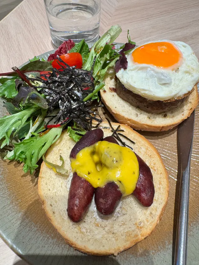 漢堡扒全日早餐