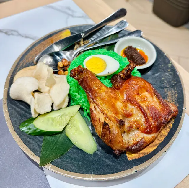 辣死你嗎-椰漿飯配烤雞脾