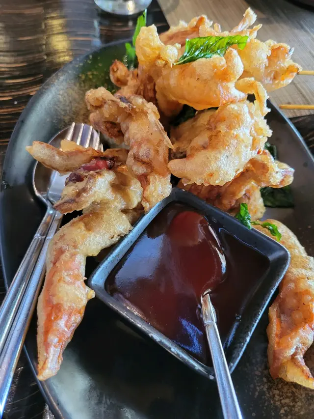 酥炸椒鹽軟殼蟹