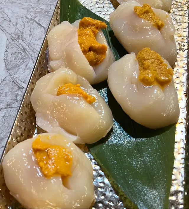 超加分！海膽唔錯，冇腥臭；帶子有口感而且仲係鮮味十足！