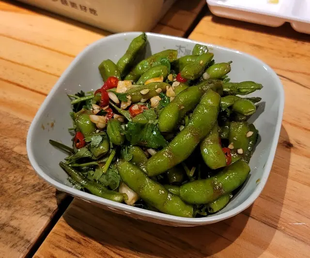 香辣毛豆