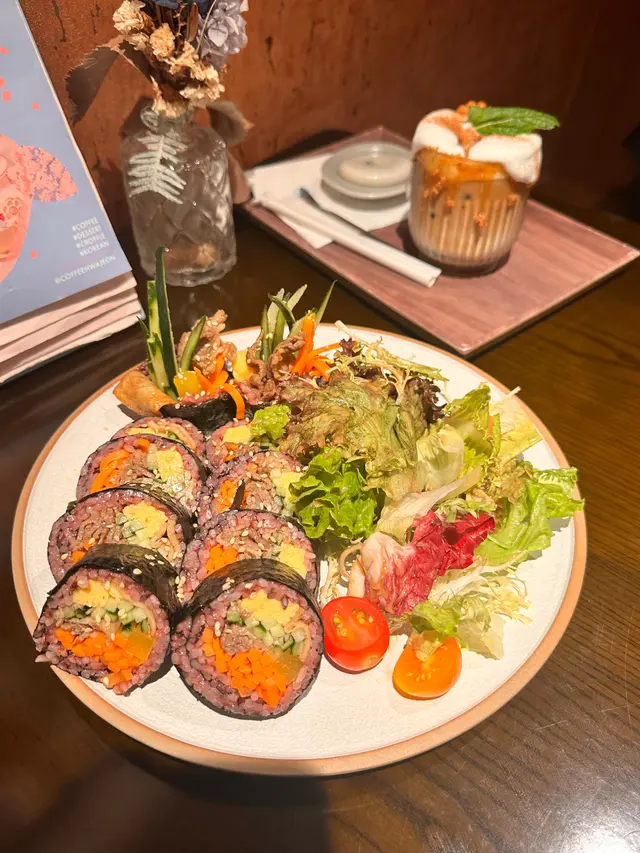 烤牛肉紫菜包飯