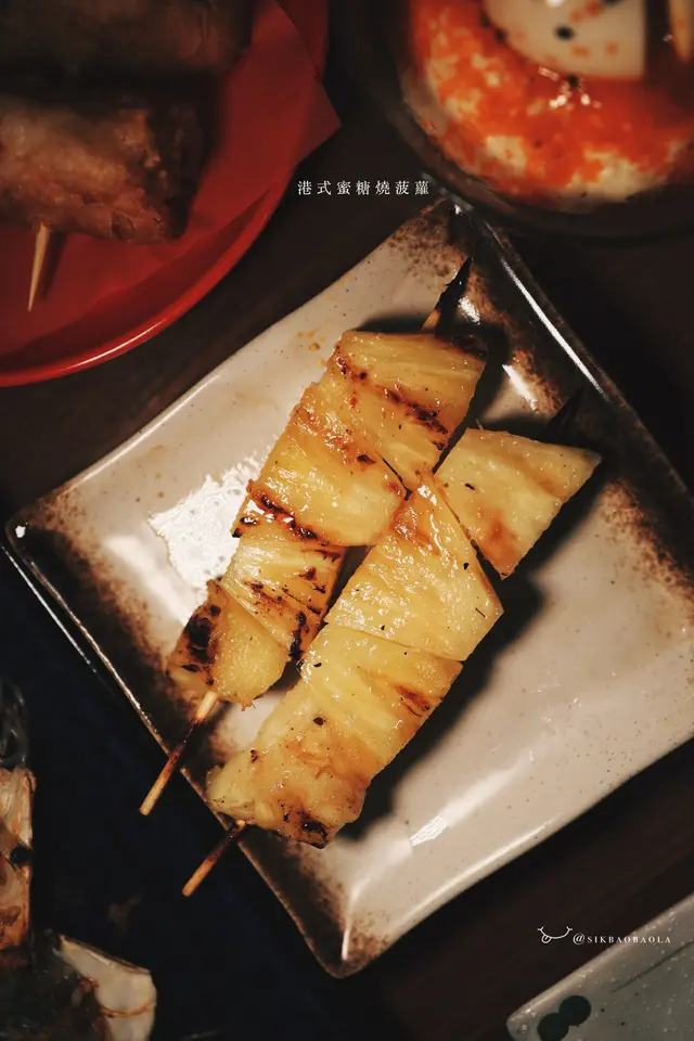 港式蜜糖燒菠蘿