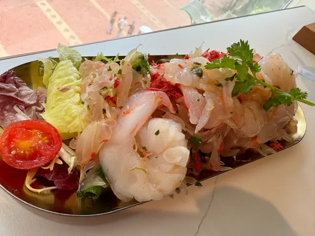 鮮蝦柚子沙律(半份)