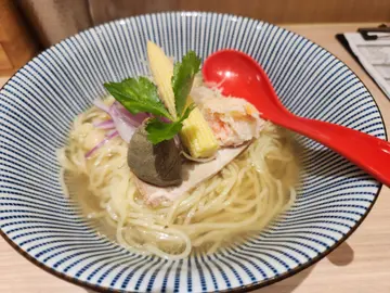 蟹肉蟹膏🦀冷汤拉面🍜