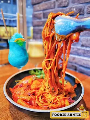 韩式玫瑰酱炒年糕