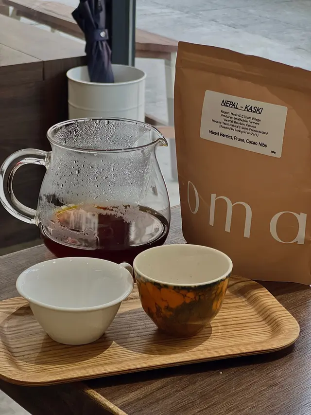 尼泊爾 好少見到的咖啡豆 係oma嘅特色