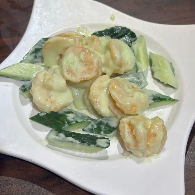 山葵沙律脆蝦球