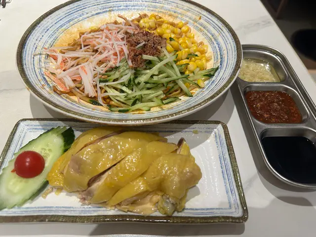 海南雞撈板面(非油炸)