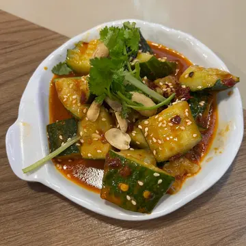 手拍青瓜（口水醬汁）