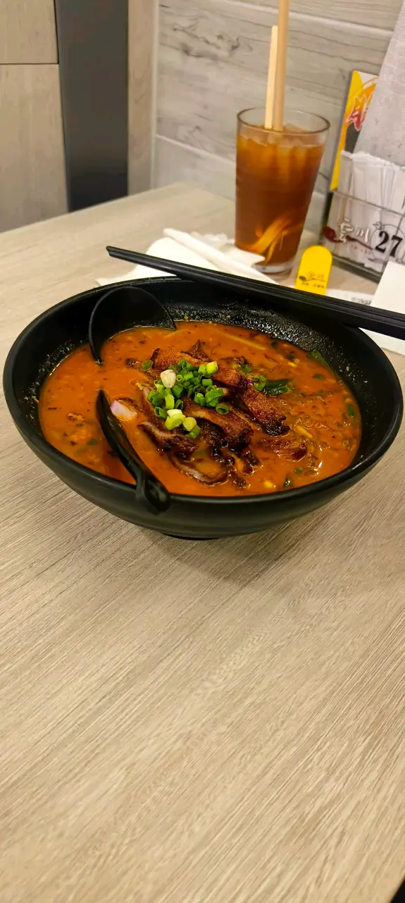 特酸豬頸肉紅薯粉