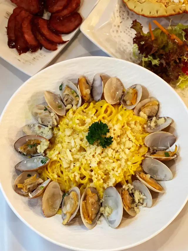 葡式芝士風味海鮮扁麵