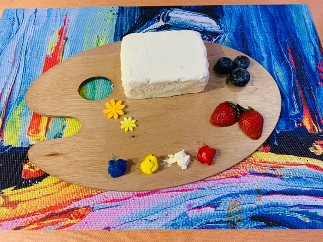 凡高「畫布」蛋糕所以嚟(是雪糕蛋糕,好好味)