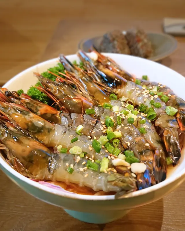 生醃醬油蝦