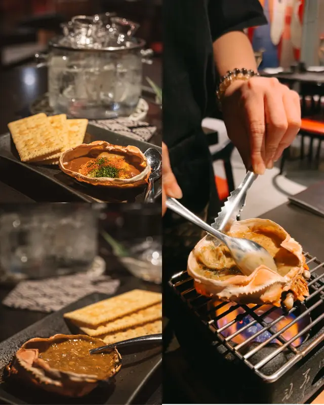海膽松葉蟹蓋甲羅燒