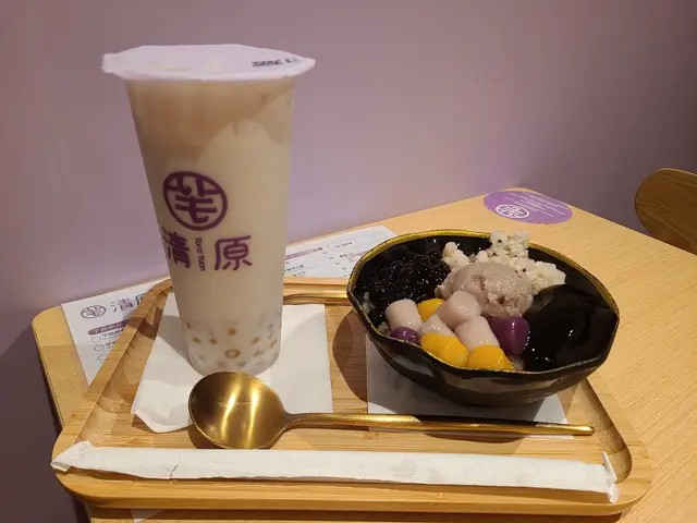 招牌2號,芋頭鮮奶波波