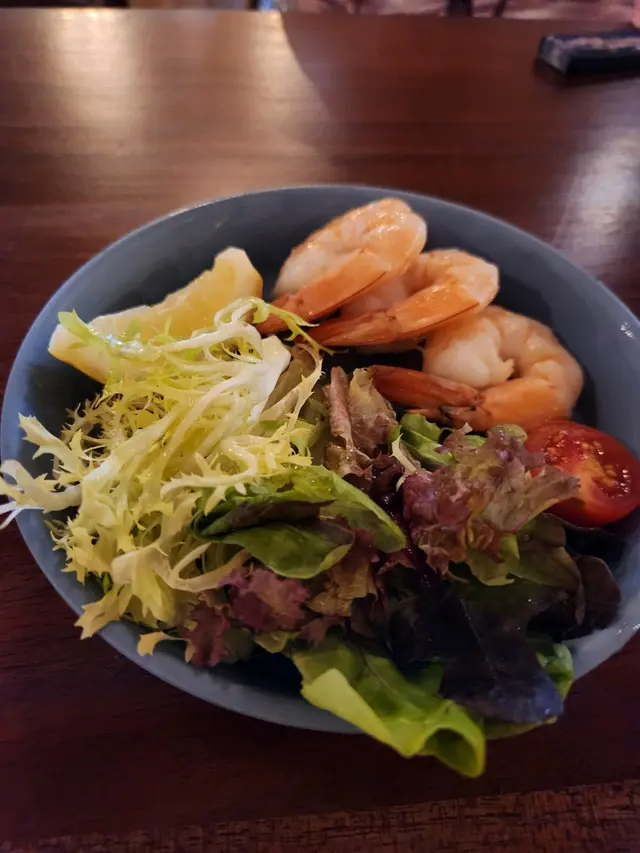 凍蝦海鮮醬沙律