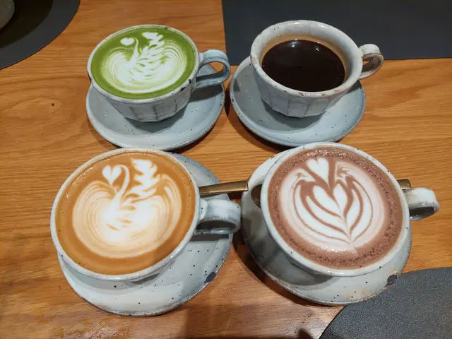 Uji Matcha Latte, Americano, Cappuccino, 65% Chocolate