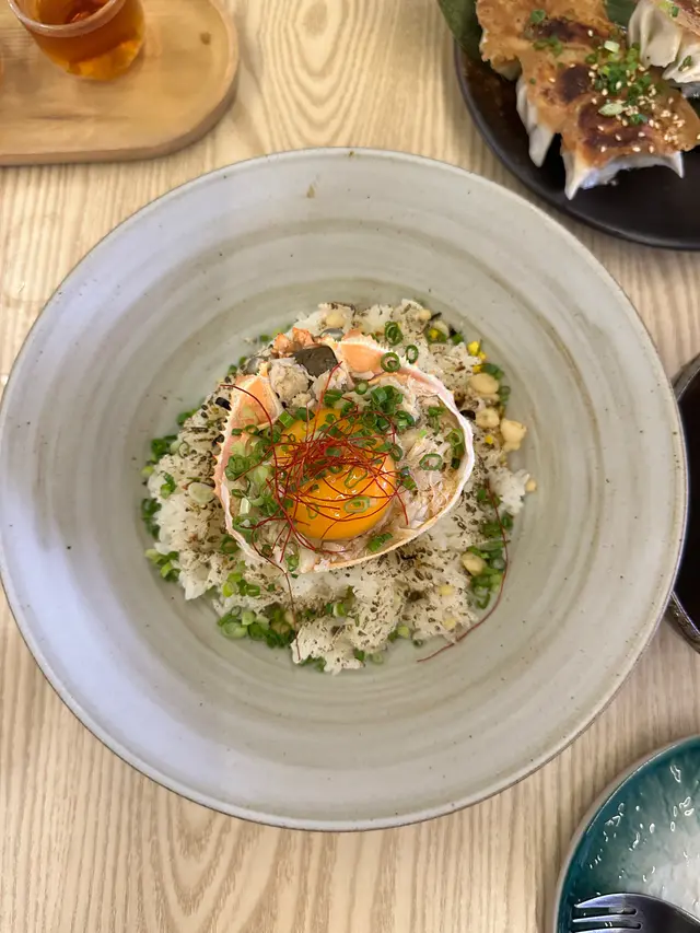 松葉蟹肉蟹膏撈飯一流😍