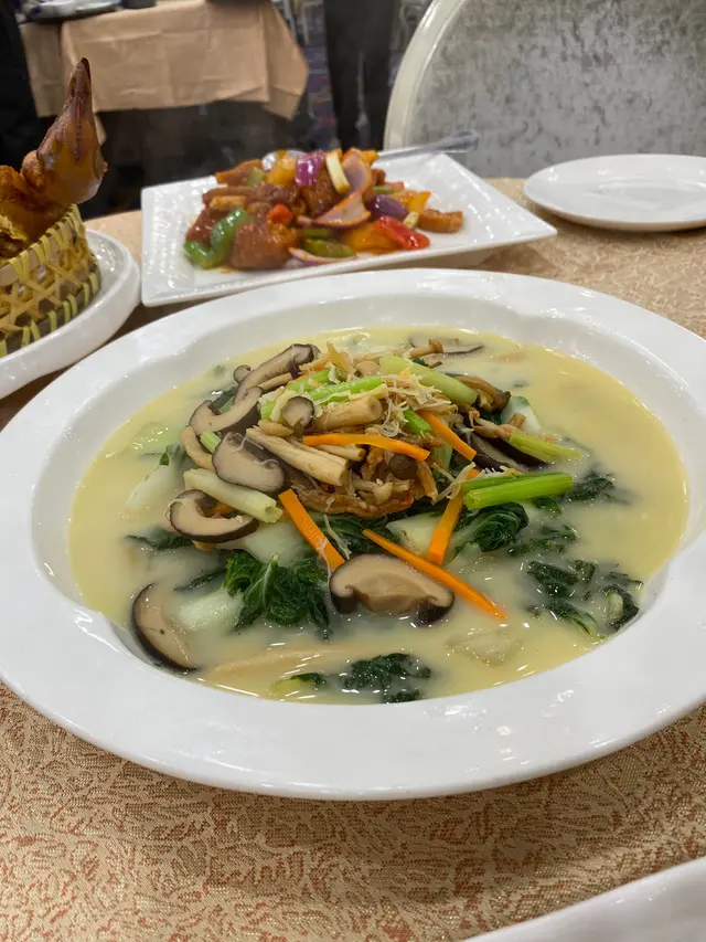 瑤柱蝦乾浸菜苗