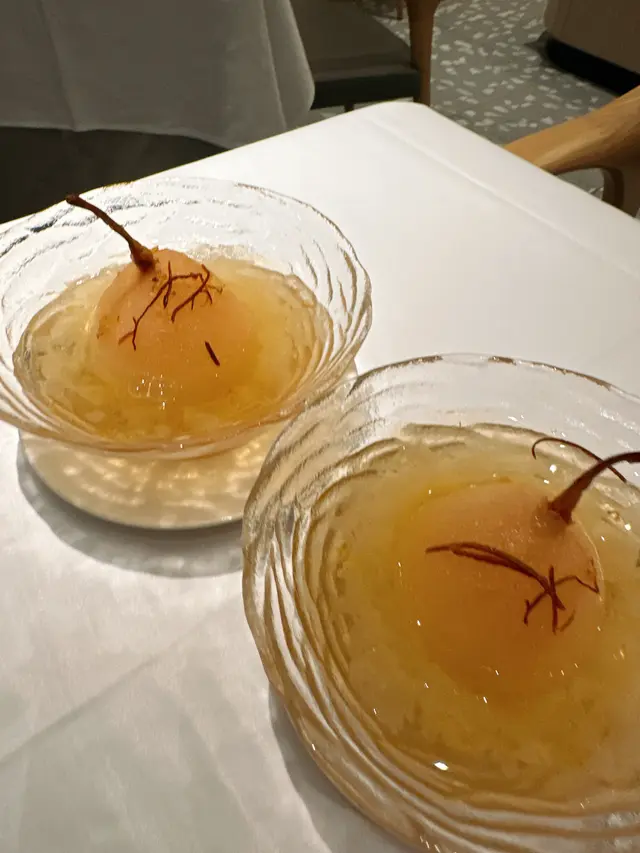 桂花陳皮燉雪梨