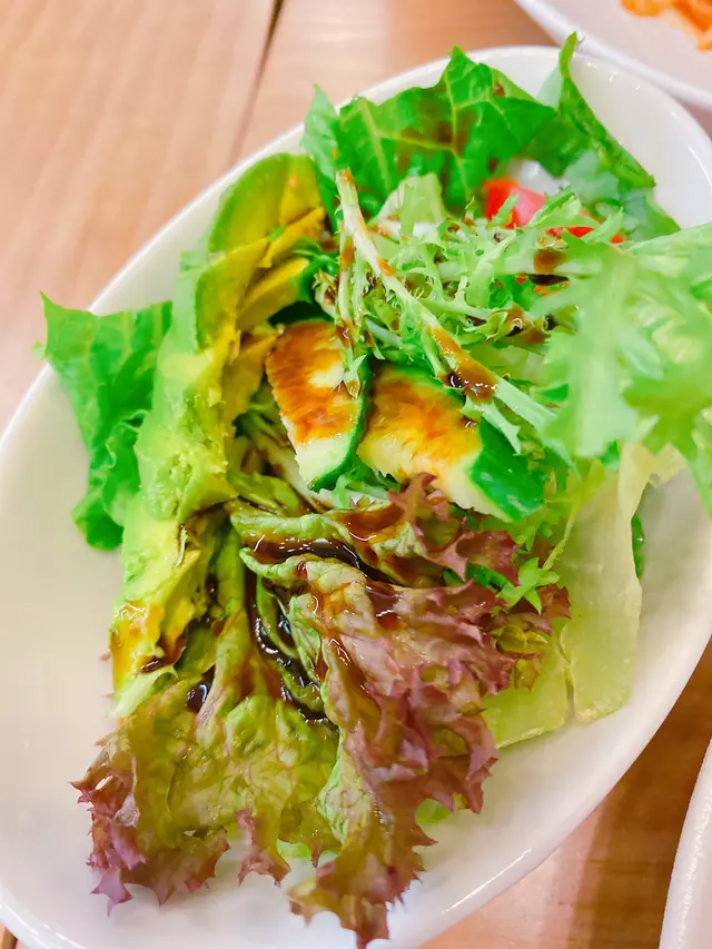 田園素菜沙律配牛油果