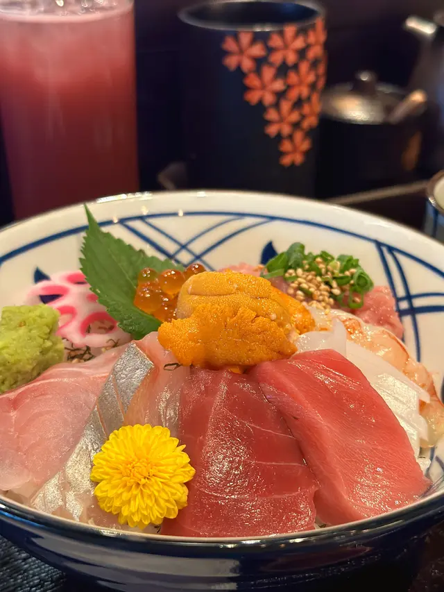 灘五郷季節刺身丼定食