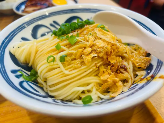 鵝油撈麵
