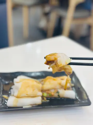 韭黄鲜虾肠粉