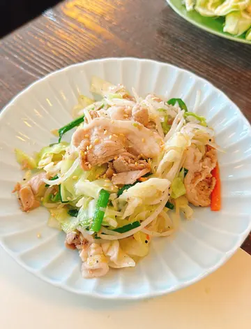 Fried  Pork  with  Vegetables  