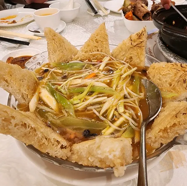 三蔬銀芽煎脆米