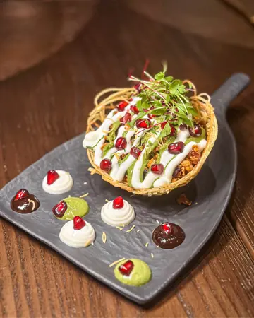 Lucknowi  Tokri  Chaat