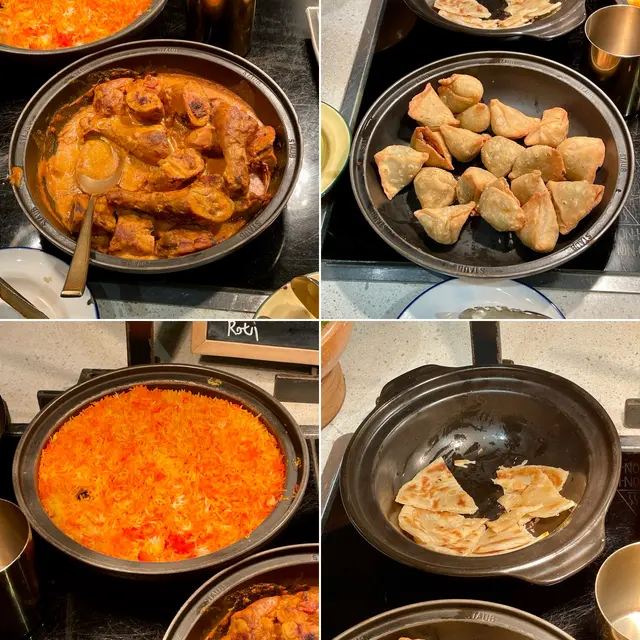 瑪莎拉雞, 咖喱角, 印度飯和薄餅