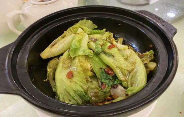 麵醬啫啫唐生菜