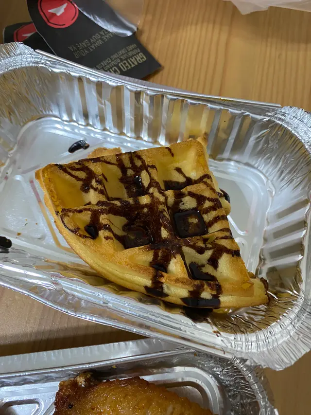 #窩夫 #朱古力