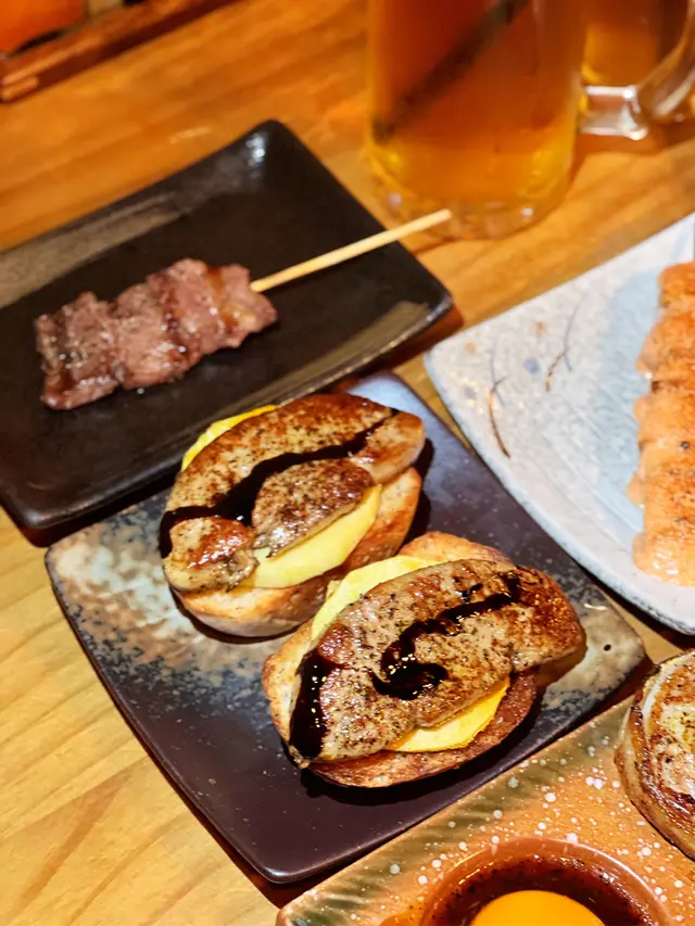 焦糖青蘋果鵝肝多士