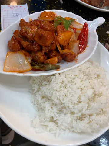 咕噜鸡球饭