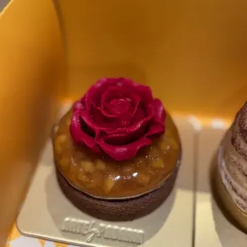 法式反烤蘋果杏仁撻