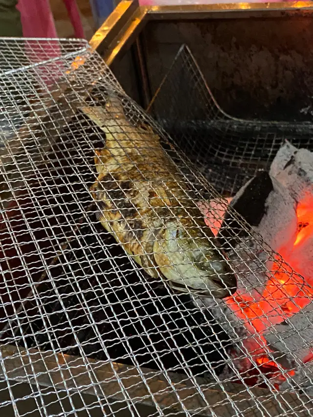 要解凍再網燒 #烏頭王 #魚