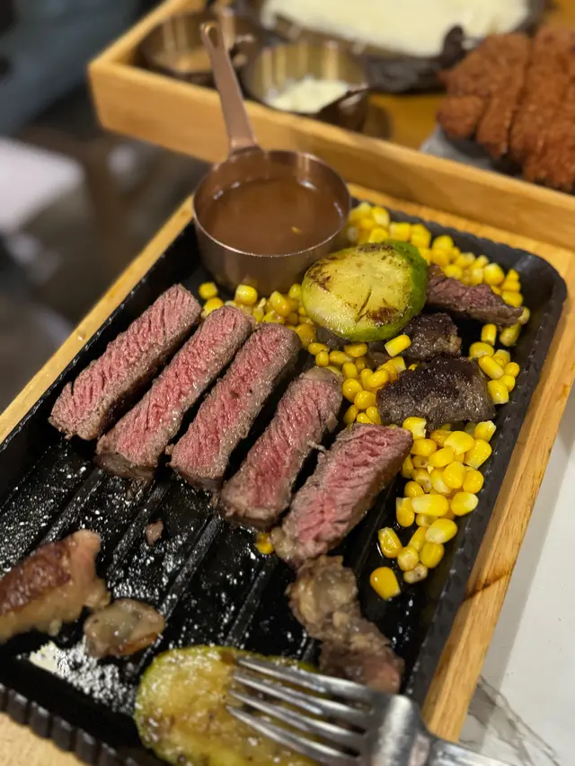 紐西蘭穀飼肉眼伴燒汁