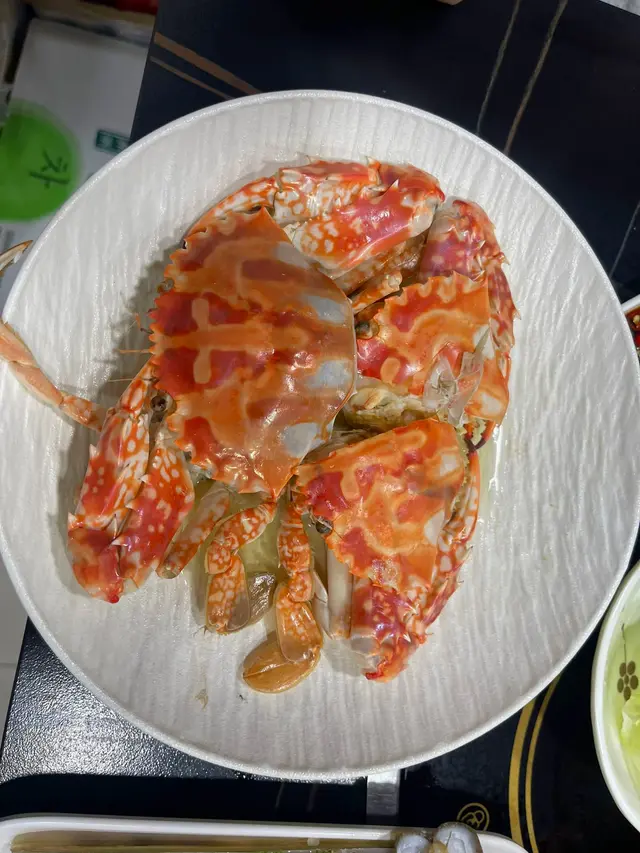 清蒸紅蟹