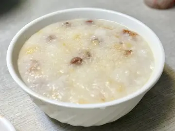 柴鱼花生粥