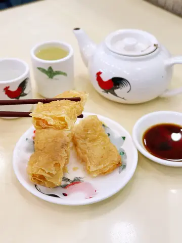 鲜虾腐皮卷