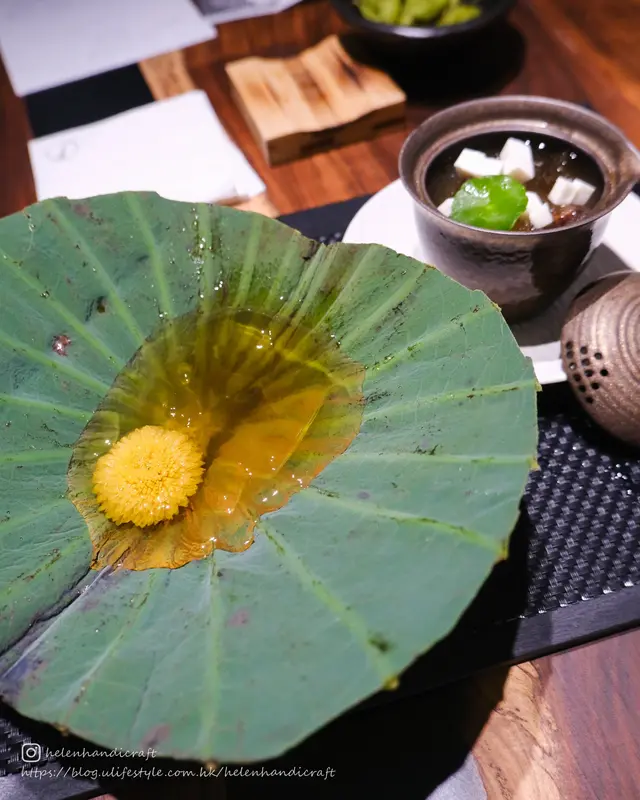 茉莉菊花雪梨凍