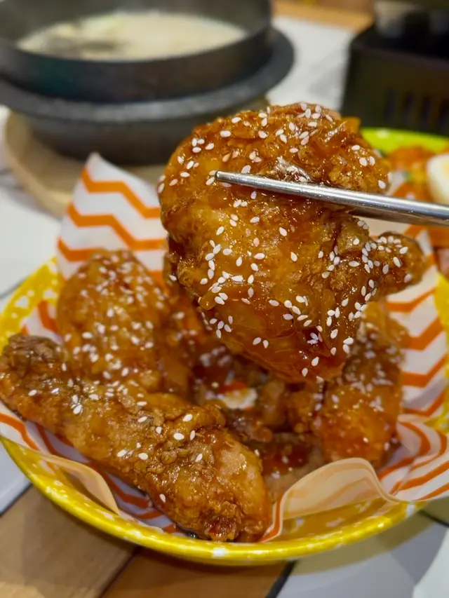 柚子蜂蜜醬油炸雞